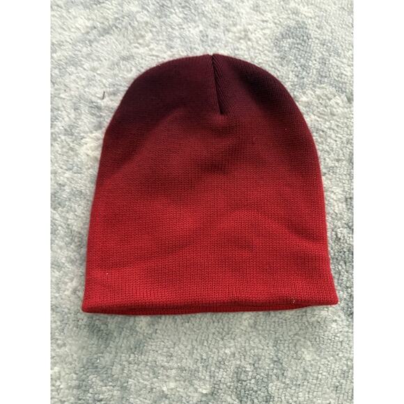 DC Comics The Flash Beanie Ombré Red Embroidered Logo Adult Size New - Picture 3 of 5